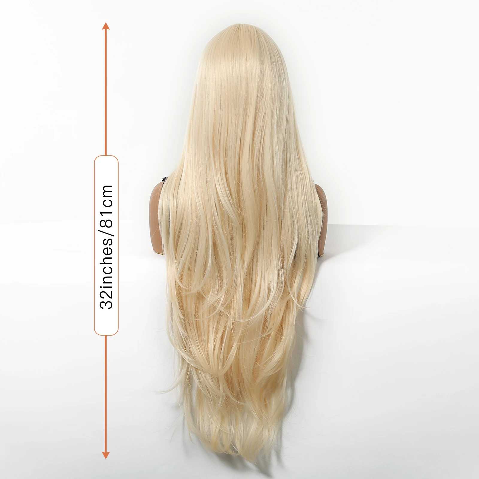 شقراء يونيكورن الذهبي شقراء الطبقات الجزء الأوسط طويل متموج شعر مستعار اصطناعي للنساء مقاومة للحرارة الطبيعية المظهر اليومي الطرف #4