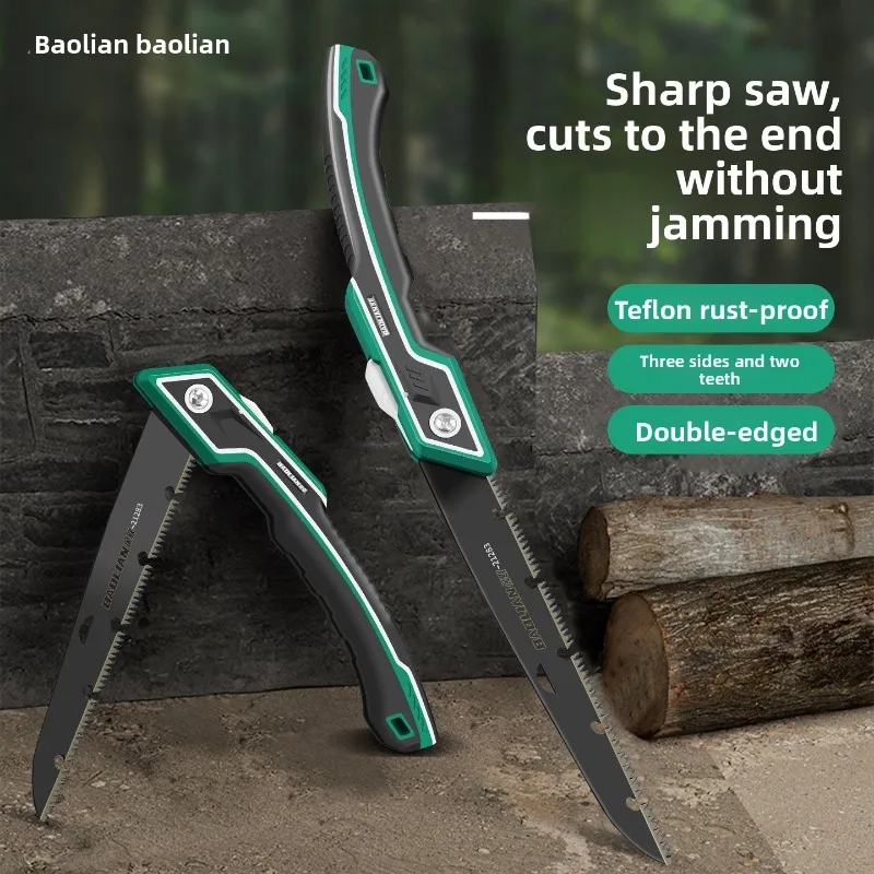 

Handheld Folding Saw For Household Garden Fruit Tree Pruning Outdoor Logging Fast Manual Saw For Wooden Artifacts Small Size