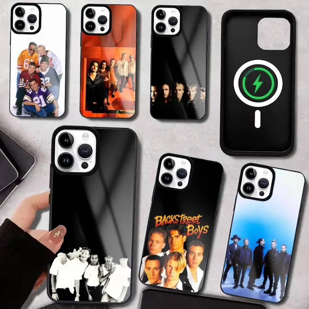 

Band B-Backstreet B-Boys BSB Phone Case For IPhone17 16 15 14 13 12 11 Plus Pro Max Plus Wireless Charger Cover Funda