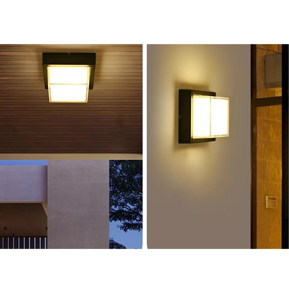 Wall Lamp Motion Sensor LED Wall Mounted Lamp AC85-265V 6W/12W Wall Mounted Lamp for Living Room Bedroom Outdoor Corridor Stairs