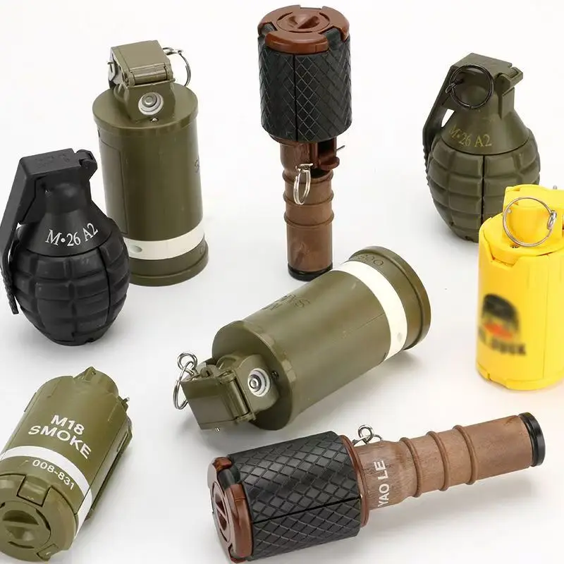 82-2 CS 수류탄 전술 에어소프트 수류탄 풀 링 장난감 블래스터 장난감 전투 게임 2개 내구성 리필 가능 역할 놀이 소품