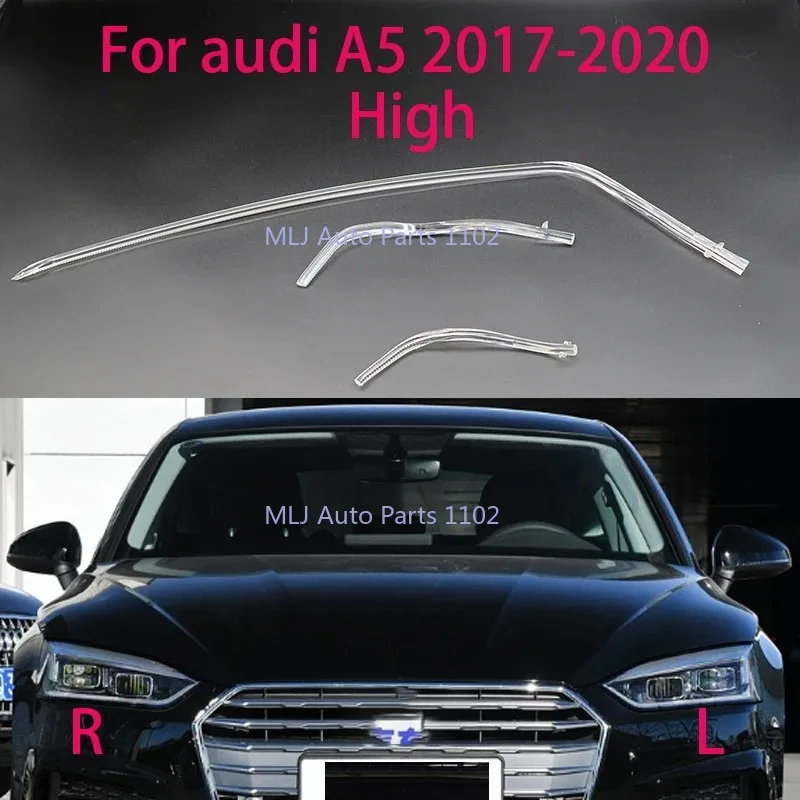 

For Audi A5 2017-2020 models high-end headlight DRL light guide tube headlight daytime running light light guide plate