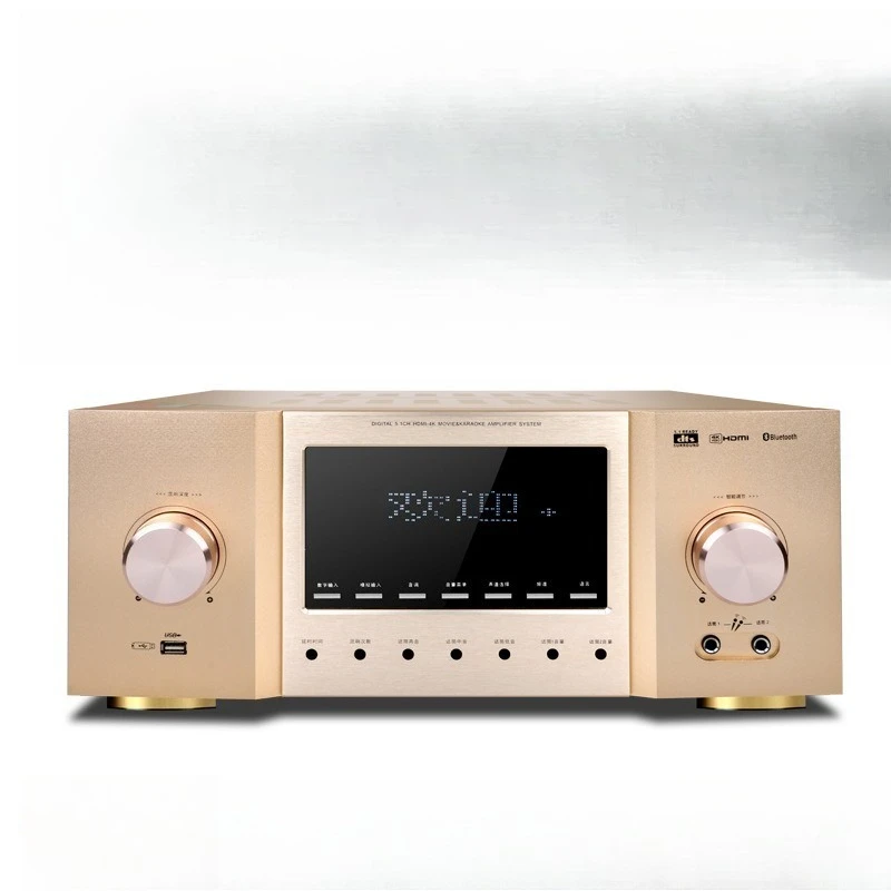 

Home theater with power amplifier high power panoramic sound DTS Dolby surround 8K high definition lossless amplifier