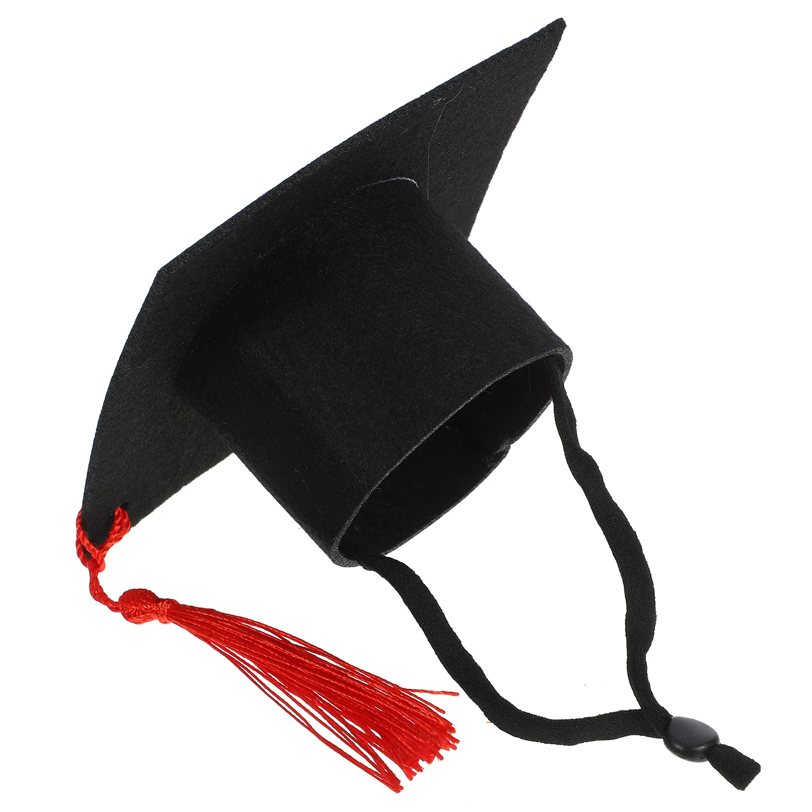 

1pc Lightweight Pet Graduation Cap Small Animal Hat Adjustable Size L For Hamster Guinea Pig Chinchilla Hedgehog Pet Party Photo
