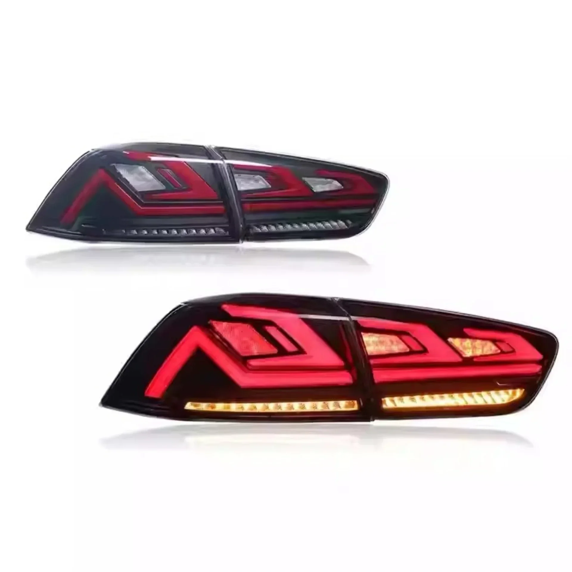 Body Kit TailLight Assembly for Mitsubishi Lancer-ex EVO 09-21 Convert Led Brake Lamp Reverse Light Turn Signal Car Accessories