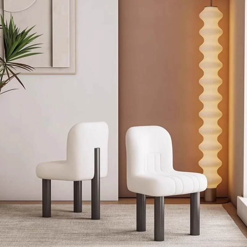 Wabi Esszimmerstuhl Designer Internet Celebrity Ins Dressing Hocker Nordic Schlafzimmer Rückenlehne Make-up Antiker Stuhl