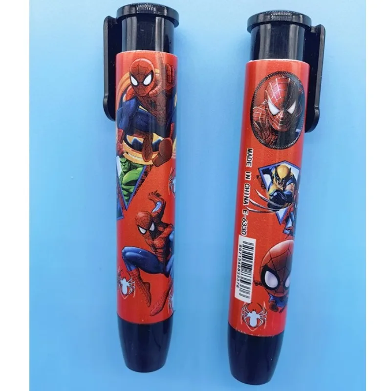 Wonder De Wrekers Pushable Gum Anime Figuren Iron Man Spider-Man Captain America Cartoon Briefpapier Kinderen Verjaardagscadeaus