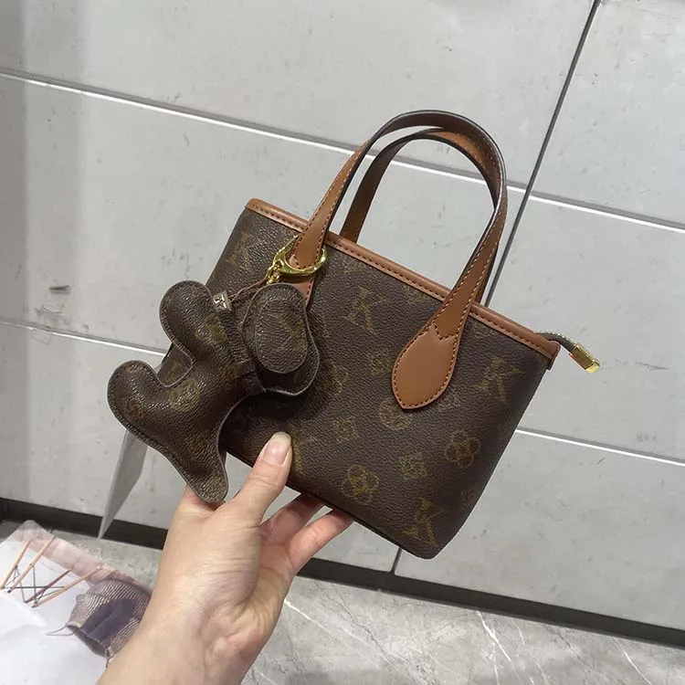 

Vintage Floral Lightweight Casual Crossbody Handbag Sli Contrast Color Texture Single oulder Satchel Versatile 9657