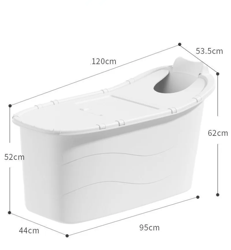 Adult Bath Bucket Foldable Bathtub Portable Simple Ice Bath Tub Half Body Bathroom Tubs Goods Elderly Foot Spa