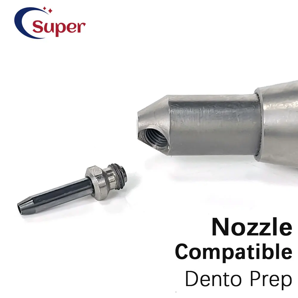 Dental Accessory Aluminum Oxide Sandblasting Machine Negative Pressure Tungsten Steel Nozzle Compatible Dento Prep