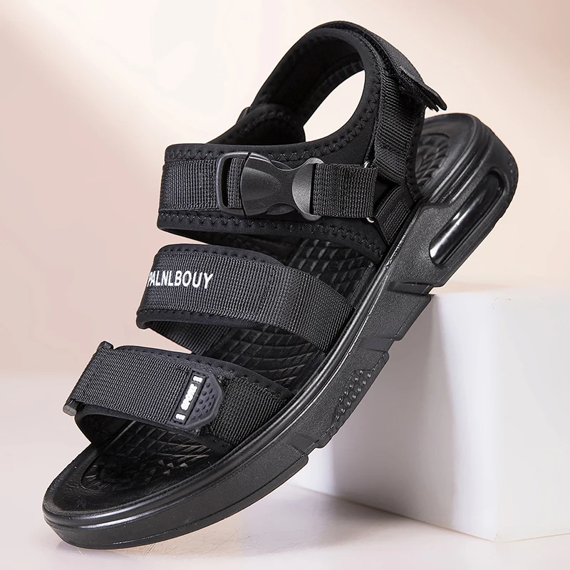 

Summer Men's Sandals Trendy Casual Outdoor Sport Shoes for Holidays Beach Breathable Wear-Resistant Hiking & Walking Sandals