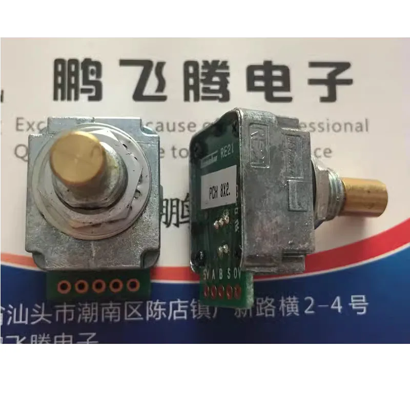 

1PCS Japan Tokyo measurement equipment TOSOKU RE21NS25CH16R photoelectric encoder with push switch 25 positioning band switch