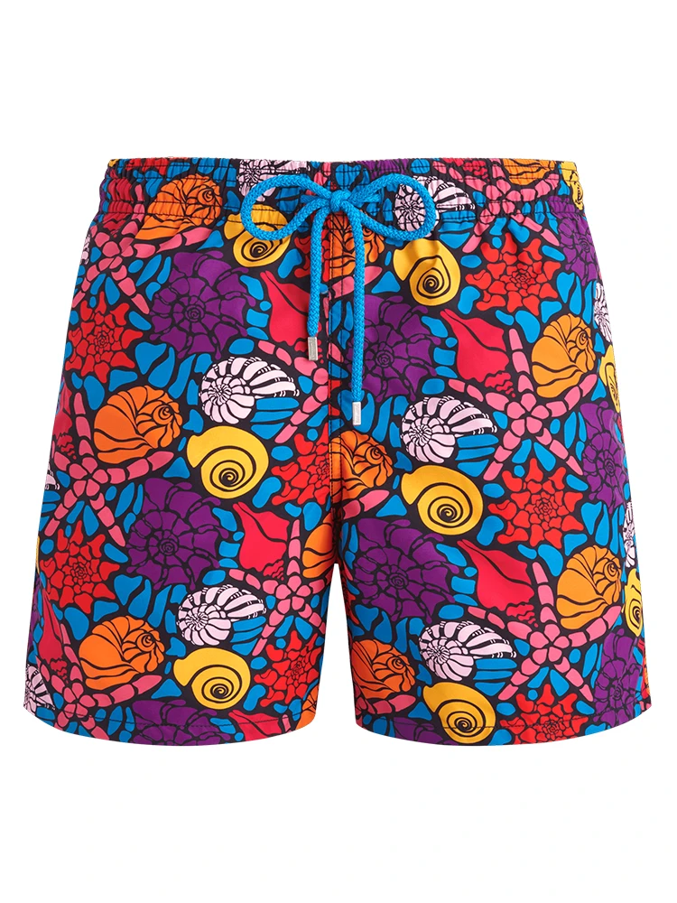 Set di magliette e pantaloncini a maniche corte da uomo con stampa di animali marini Set di 2 pezzi di abbigliamento da spiaggia estivo Set di t-Shirt hawaiana moda Casual