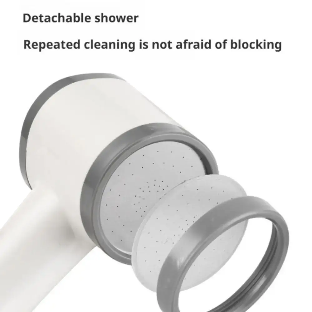 Self-priming Portable Shower Adjustable Massage Bubble Rechargeable Shower Battery Powered Outdoor Shower Car Washing