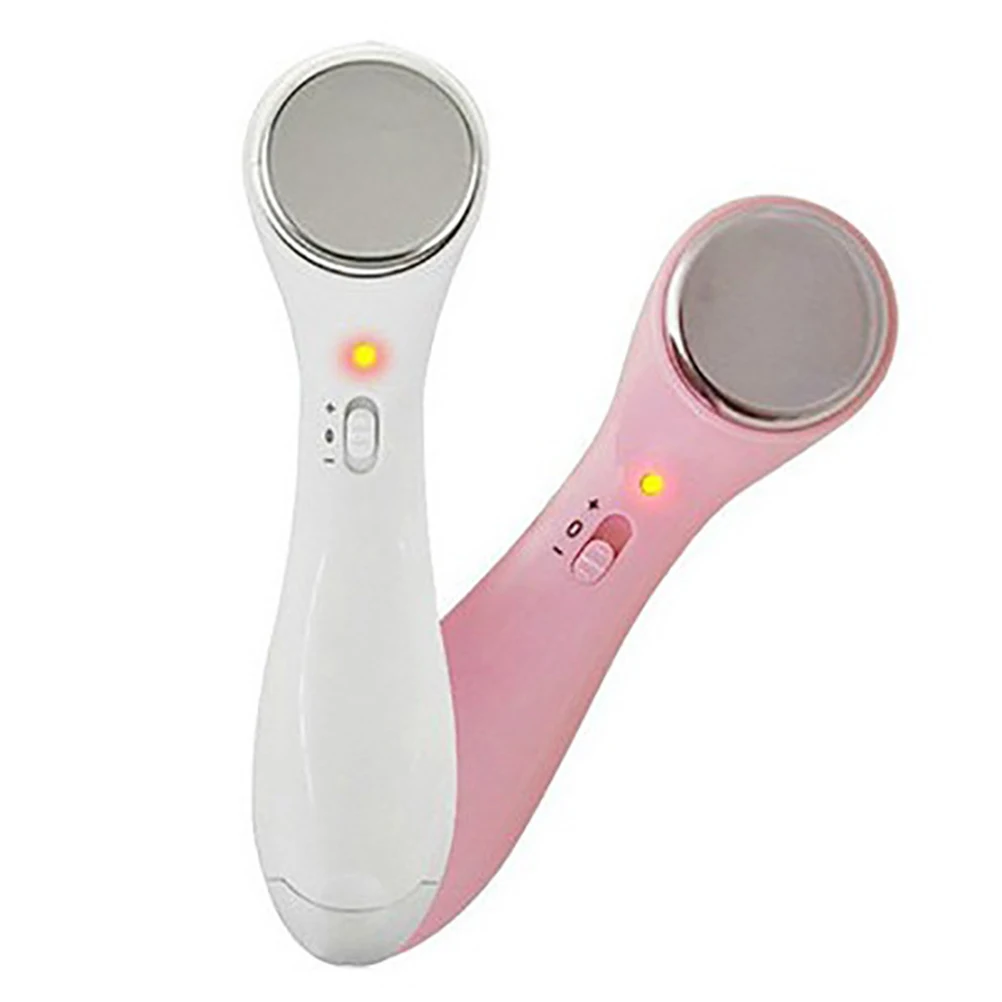 Electric Anti-wrinkle Whiten Ionic Face Cleaner Massager Wihte Facial Cleanser Scrub Brush Face Roller Ion Vibrating