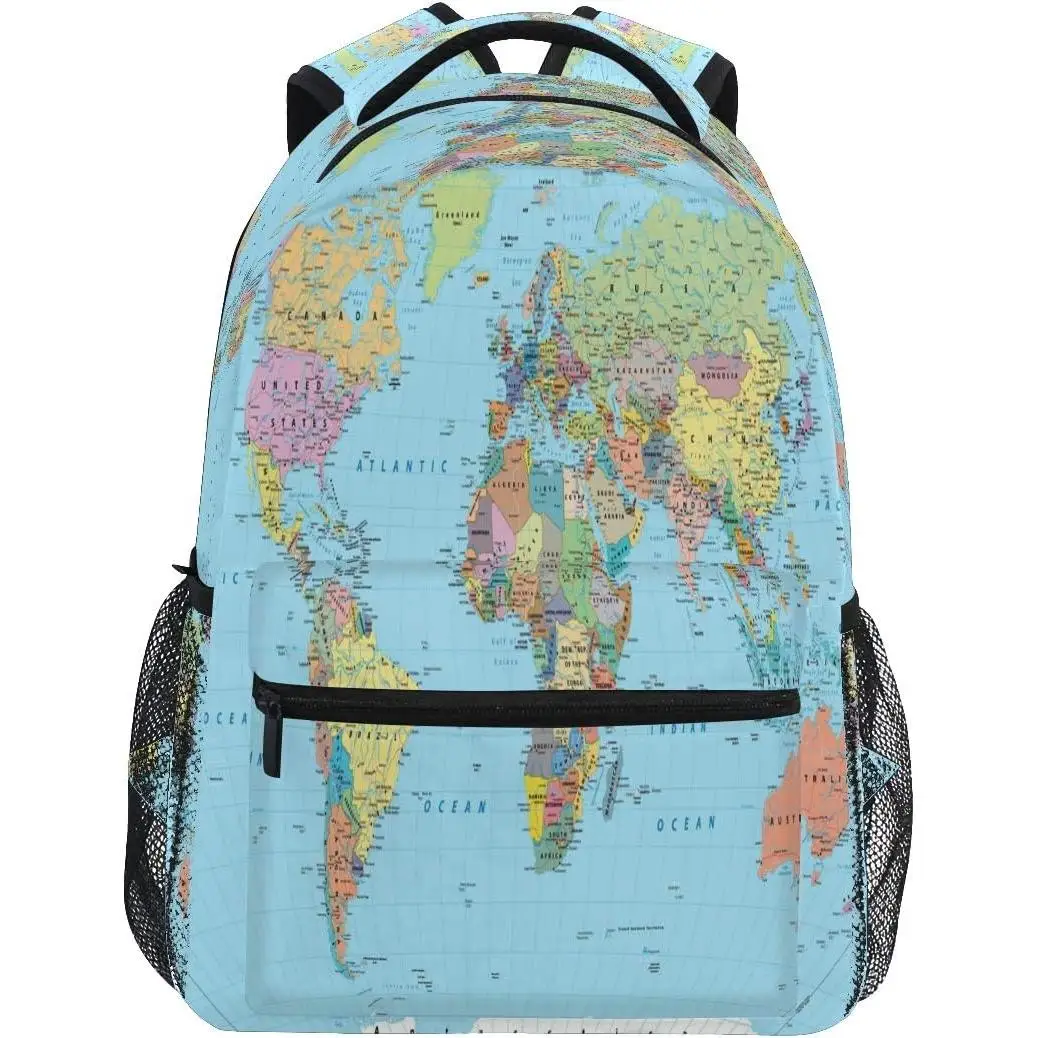 

Student Bookbag Adjustable Shoulder Bags Laptop Rucksack Travel Hiking Camping Daypack for Teens Girls Boys Women Men