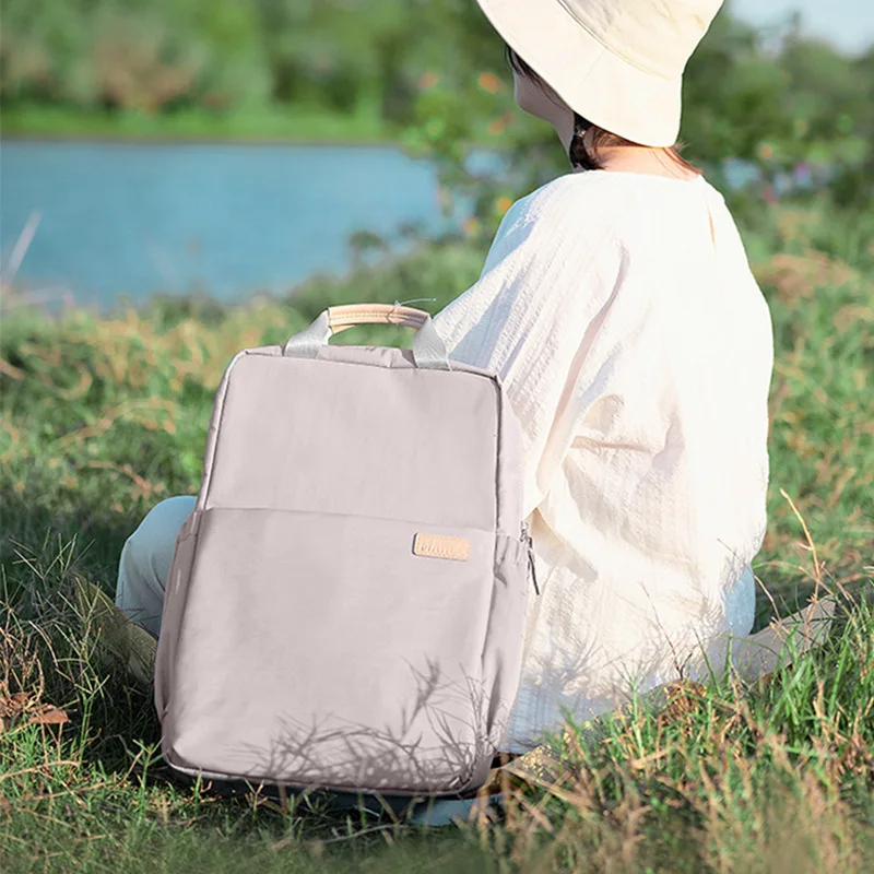 Mochila de viagem portátil Chikage para mulheres, mochila laptop unissex, grande capacidade, multifunções, alta qualidade, tendência da moda