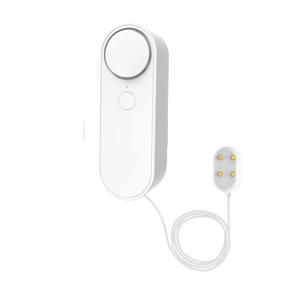 WiFi Water Leak Detector with Two Sensors Adjustable Alarm Volume and Real Time Alerts for Water Leak Detection