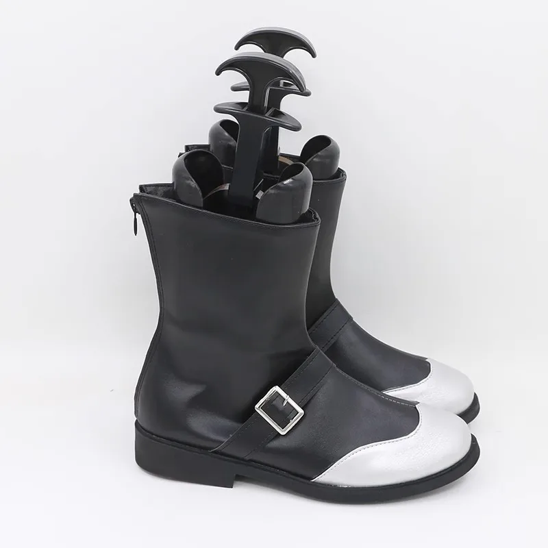 Anime Yakuza Goro Majima Cosplay Stiefel schwarze Schuhe Halloween Karneval Party Rollenspiel Kostüm Requisiten Frauen Männer