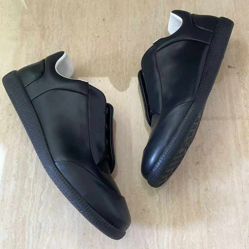 premium shoes for man high quality leather men's sneakers and casual shoes luxury designer shoes for man sneaker tenis hombre view 3