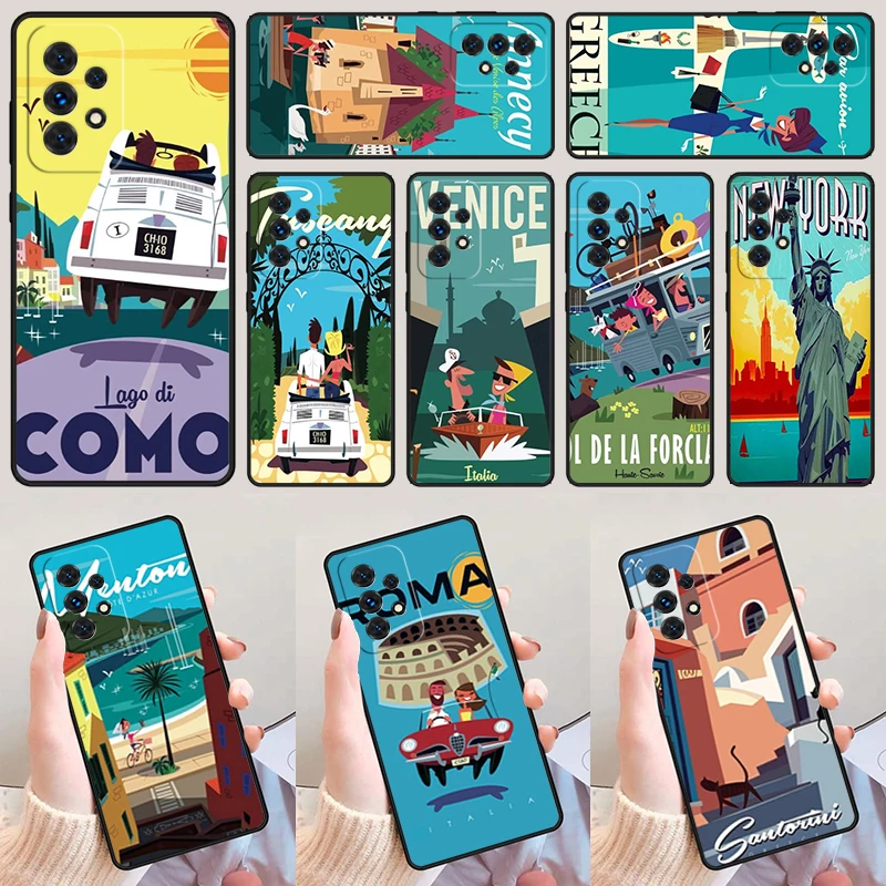 Original Holiday Destination For Samsung A52 A72 A73 A20e A21S A50 A70 A11 A12 A42 A31 A40 A51 A71 A32 A80 A91 Phone Case Cover