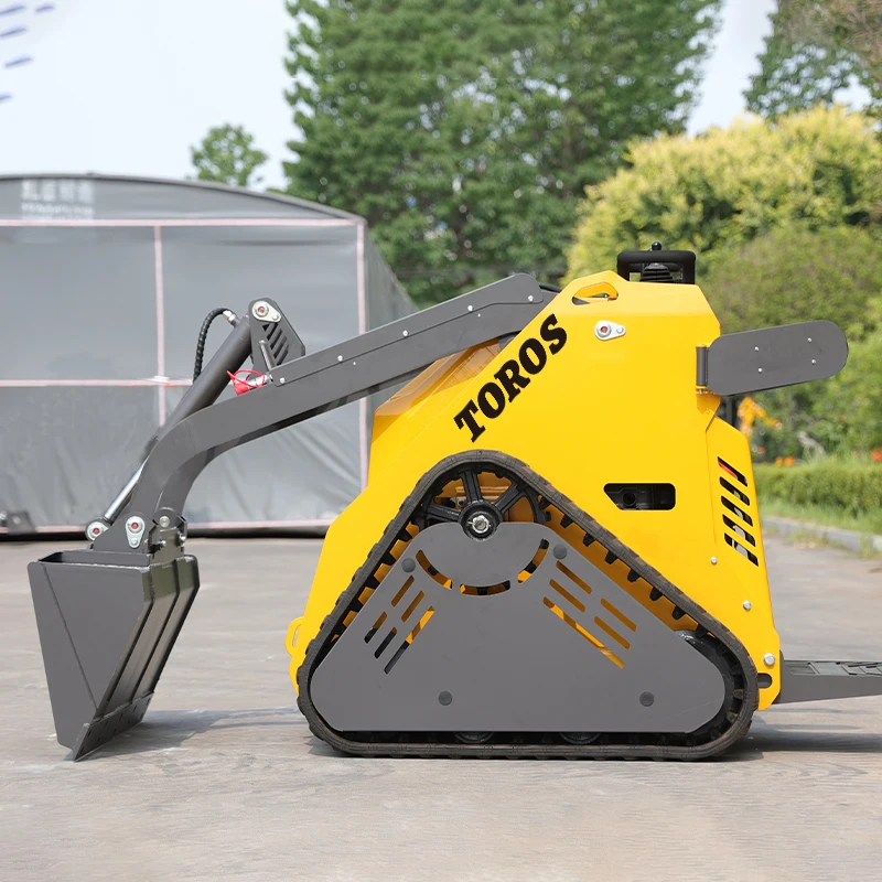 Epa Construction Small Compact Front Shovel Agriculture Construction Diesel Mini Skid Steer Wheel Loader Customized