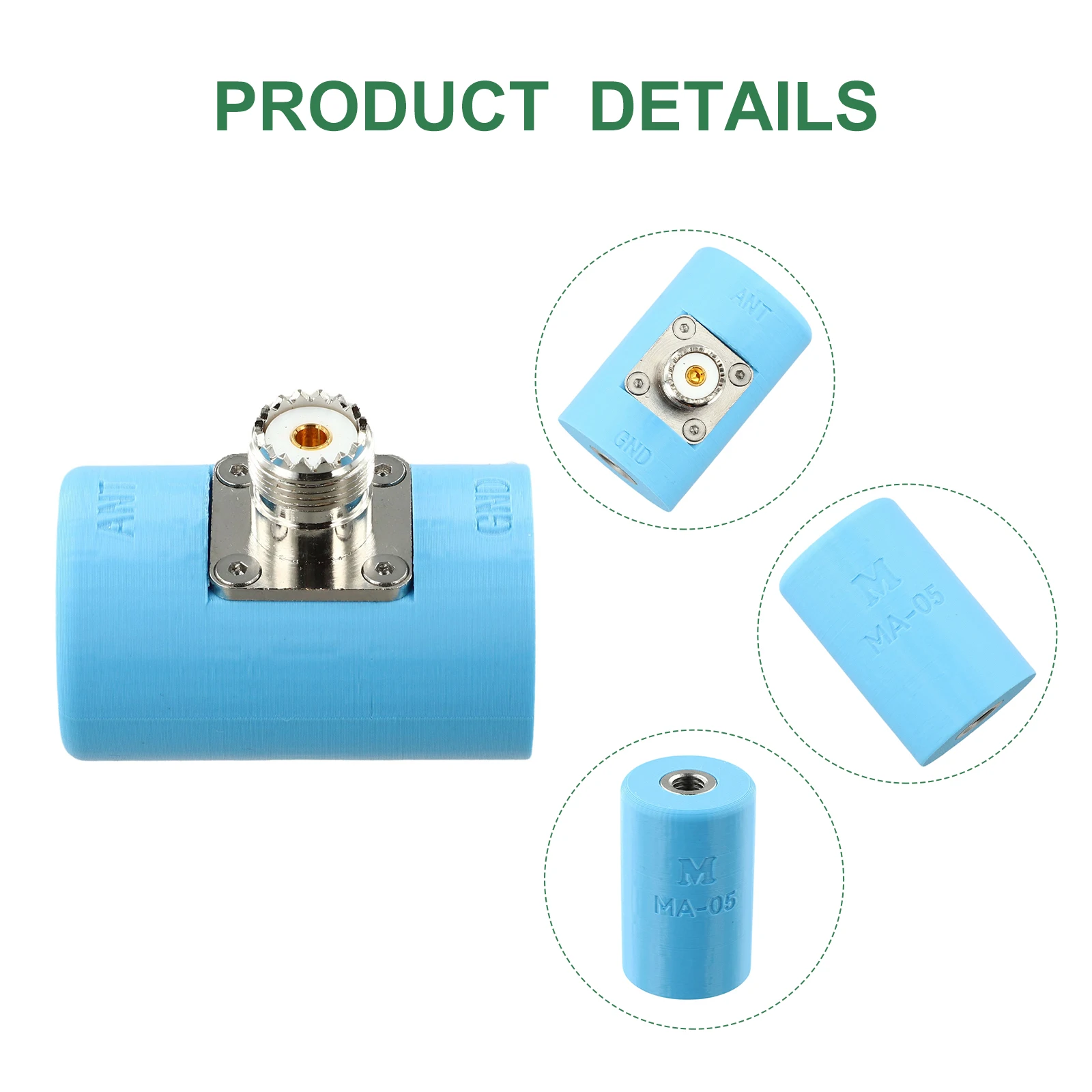 Radio Station Equipment SO239 Adapter Shortwave Communication Radio Station Accessories M-type Female Feeder Interface