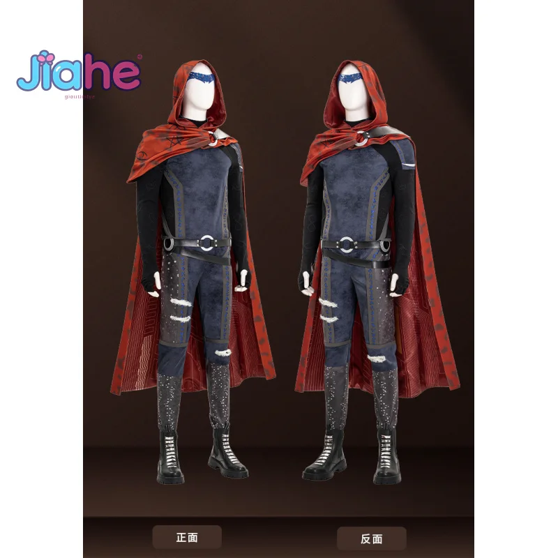 Película Billy Cosplay Agatha cos All Along disfraz mono capa cinturón tocado conjunto Halloween canción de fantasía para hombres nuevo uniforme de Billy