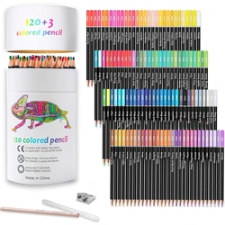 KALOUR Premium Colored Pencils,Set of 120 Colors,Artists Soft Core with Vibrant Color,Ideal for Drawing Sketching Shading