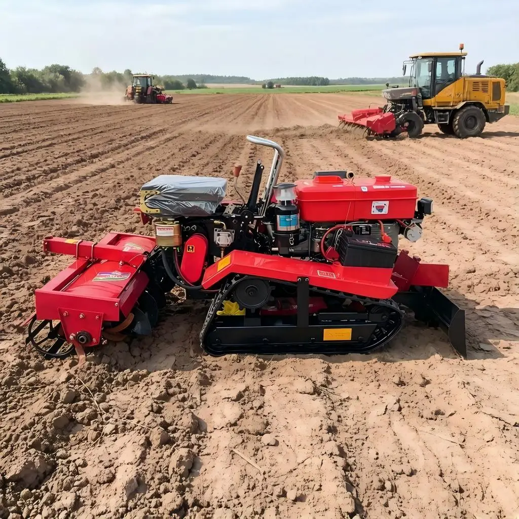 High Performance Diesel Farm Tractor 4x4 Compact Agricultural Tractor Customized for Plowing Tilling and Farming