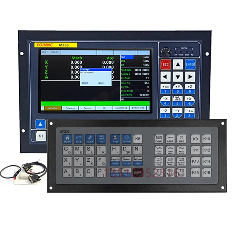 Foinnc M350 3/4/5 Axis Independent Motion Controller Supports Closed-Loop Stepper /Atc Cnc Control System Engraver