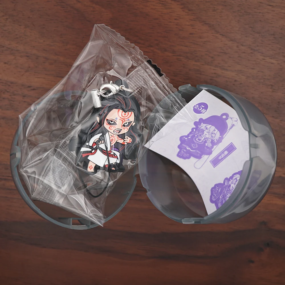 もののけアニメ薬売りクスリウリオリジナルラバーキーホルダー装飾おもちゃ