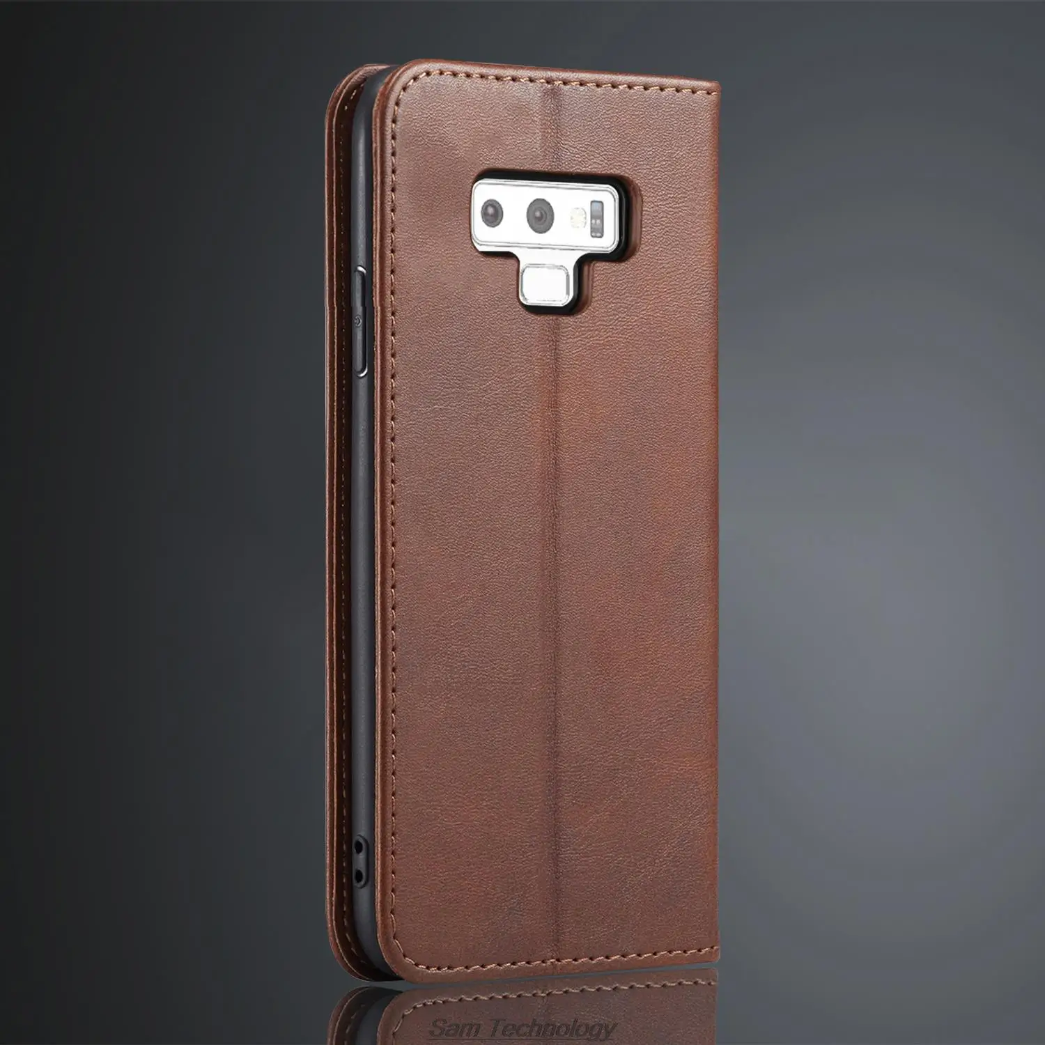 Magnetic attraction Leather Case for Samsung Galaxy Note9 Note 9 N960F Holster Flip Cover Case Wallet Phone Bags Fundas Coque