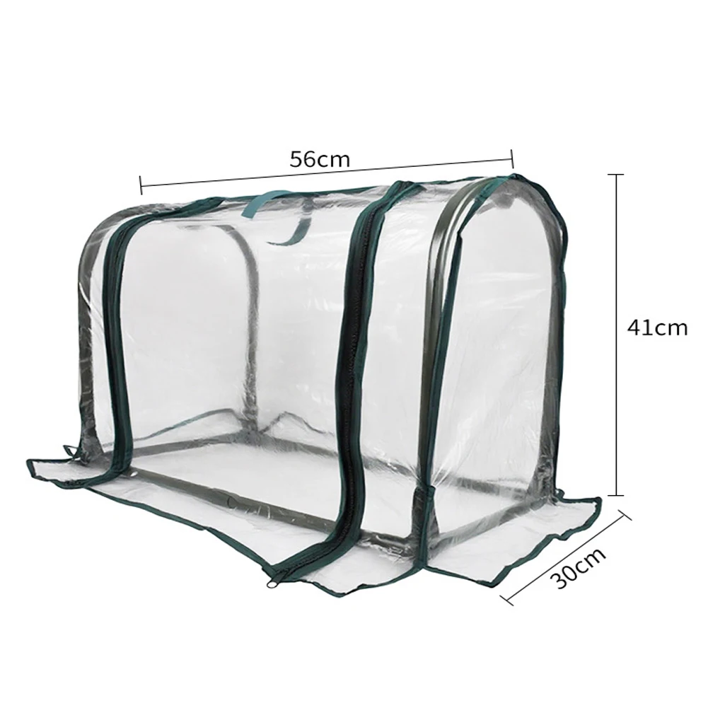 Tabletop PVC Greenhouse for Gardening in Limited Spaces for Balcony Windowsill or Apartment Indoor Plant Cultivation Setup