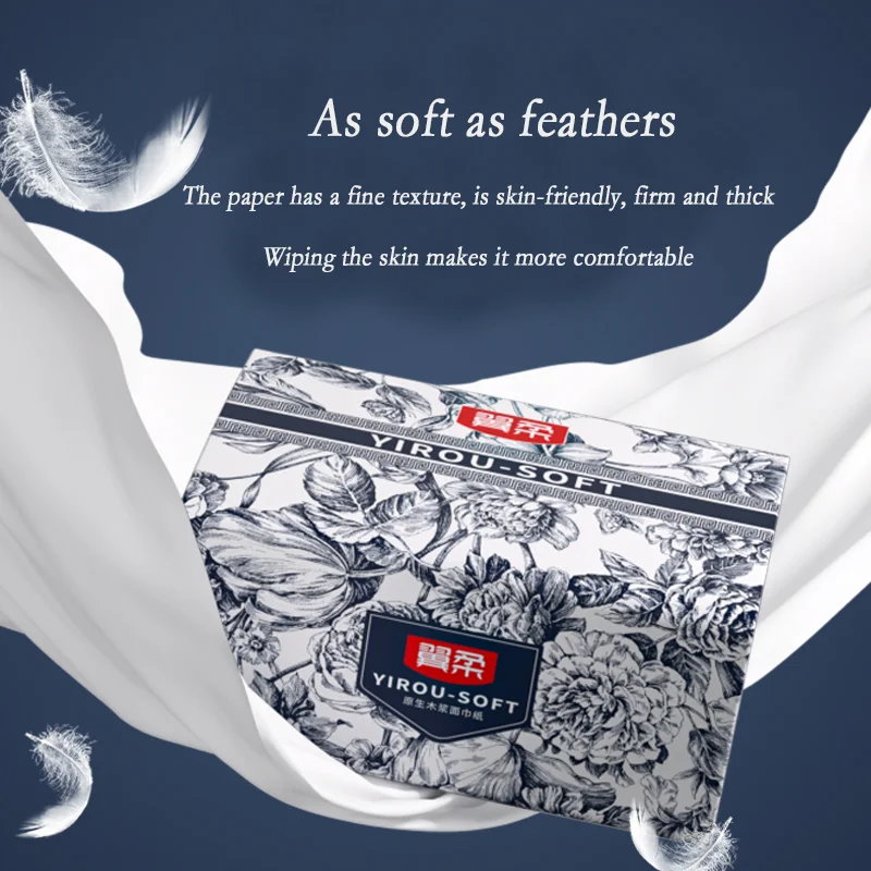 460 ورقة، 24 كيسًا كبيرًا من المناديل الورقية، صندوق كامل من ورق التواليت المنزلي، ورق المناديل، ورق التواليت، ورق المناديل، إلخ #3