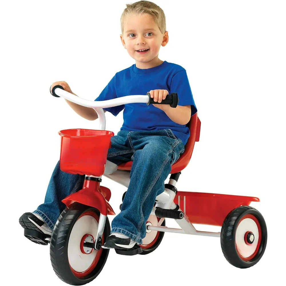 Easy Steer Bike for Toddler, Boys and Girls Ages 2-4 Year Old, Send children on Children's Day, Removable Push handle,