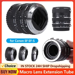 Camera Auto Focus Macro Extension Tube Ring for Canon EF EF-S Camera Auto Focus Ring Adapter Lens Mount Extender