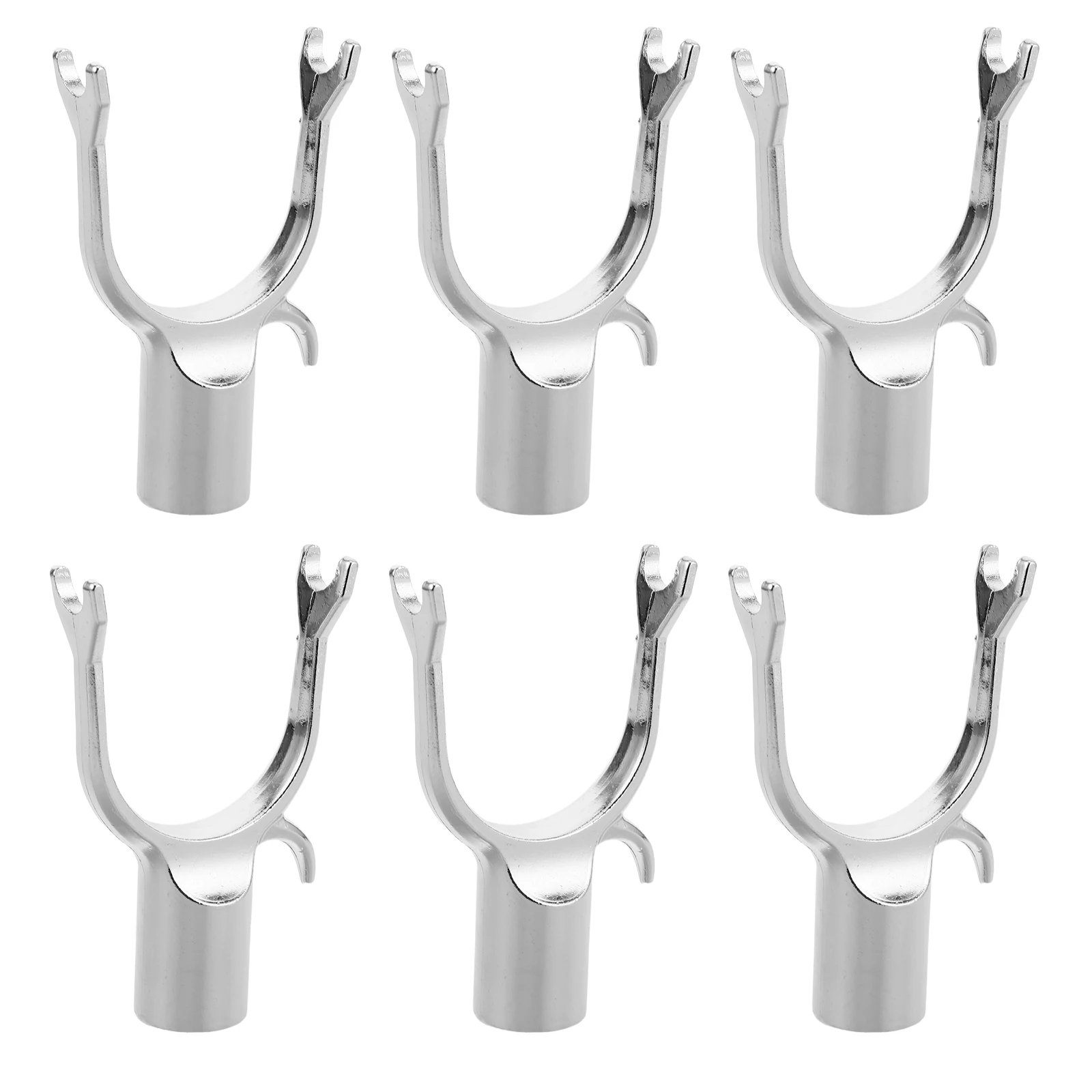 

8pcs U Shaped Garden Support Rods 9Cm Diameter Metal Replacement Joints For Plant Stakes Heavy Duty Hooks Closet Reach Hanger