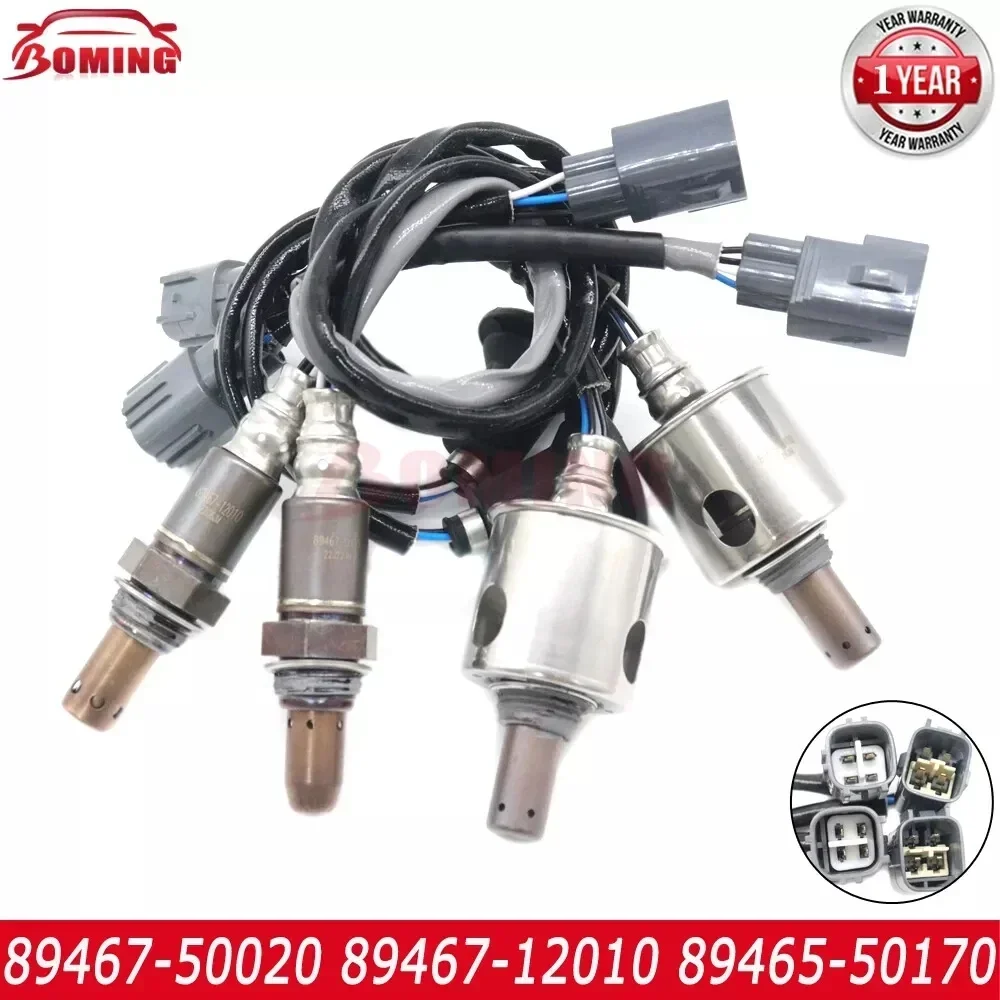 

4X 89467-50020 89467-12010 89465-50170 NEW Up&Downstream Oxygen O2 Lambda Sensor For Lexus LS460 2007-2009 4.6L V8