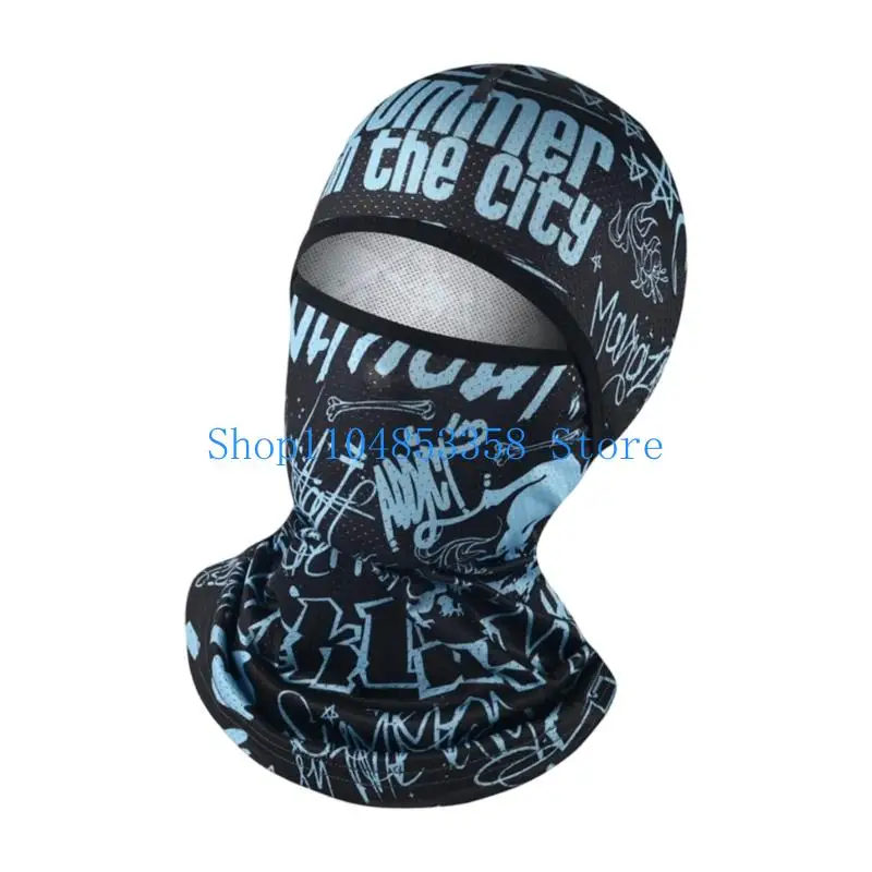 

652F Stretchable UV Blocking Headscarf Sweat Absorbent for Biking Outdoor Activities