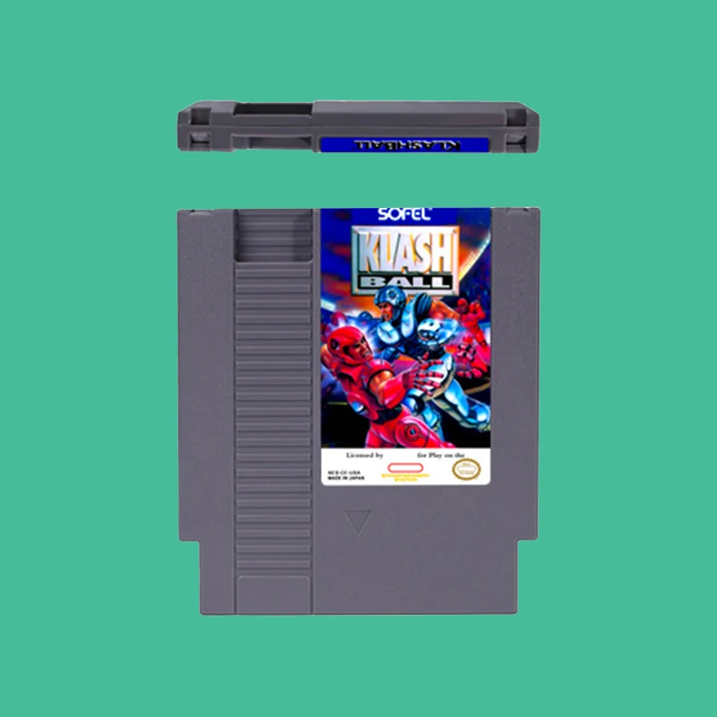 

Klash Ball- 72 pins Game Cartridge for 8bit NES Video Game Console