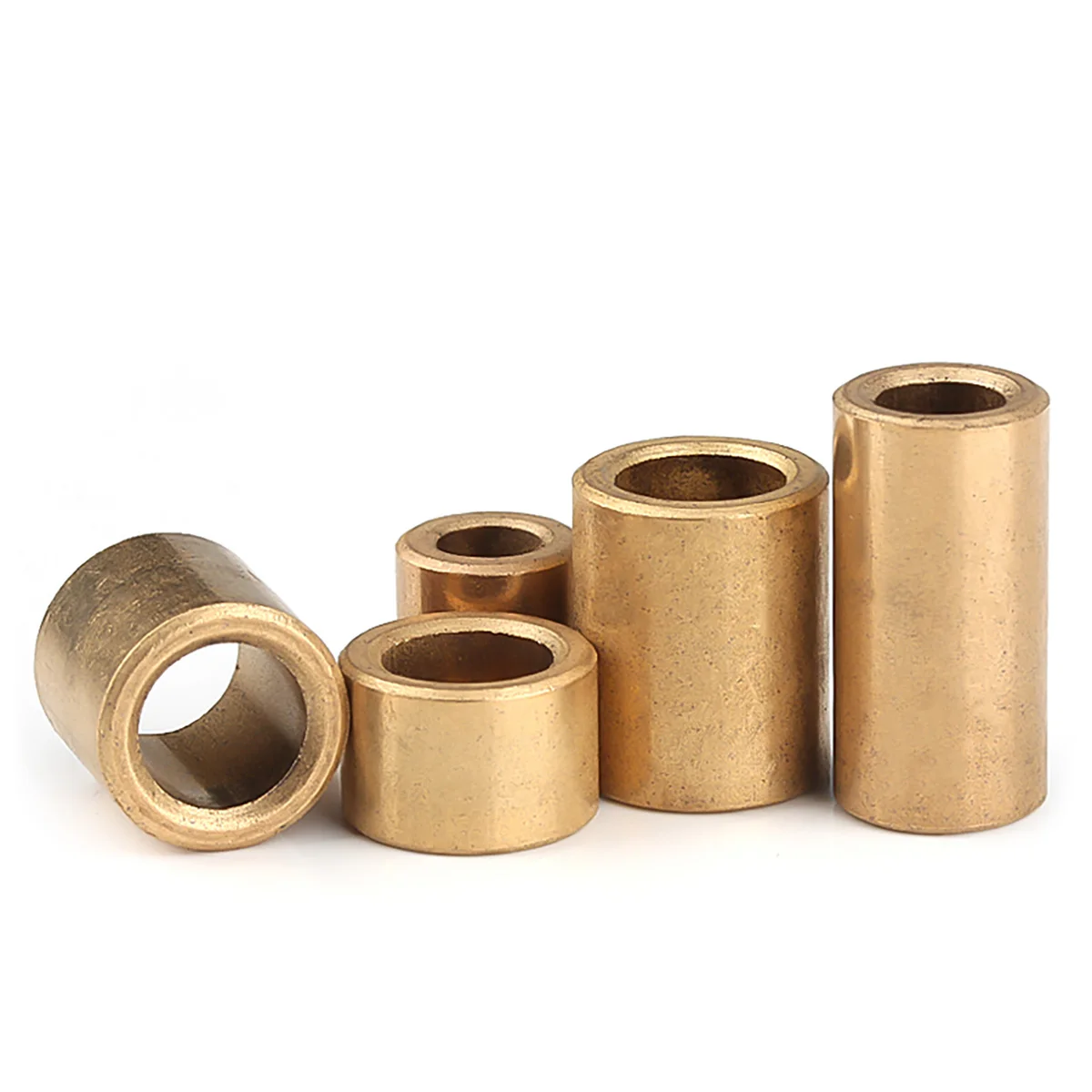 Powder Metallurgy Oil Bearing Copper Sleeve Pure Copper Shaft Sleeve M3-M60