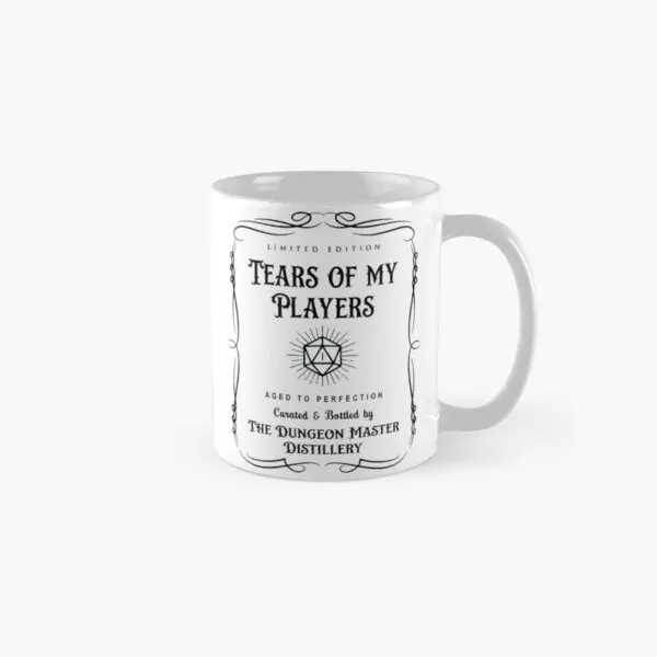 D Tears Of My Players taza clásica, regalos, taza impresa, vajilla, imagen, café, té, mango Simple, imagen redonda, diseño de foto