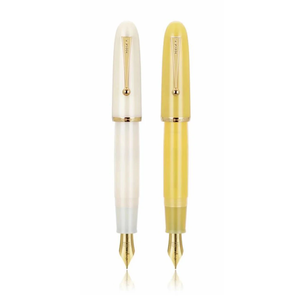 Jinhao 9019 penna stilografica #8 Heartbeat F pennino penne a inchiostro per scrittura con grande convertitore forniture per ufficio scolastico cancelleria per penna regalo