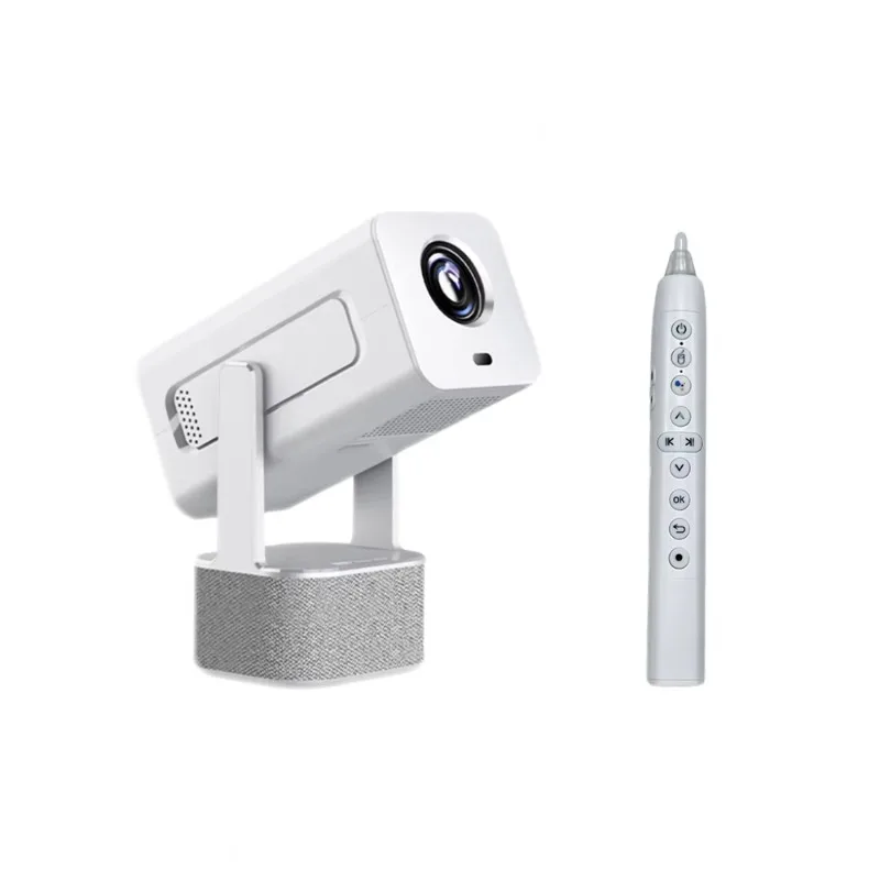 Smart 1080P Android 13.0 Full HD Projectors Mini Portable Projector with 2-in-1 Touch Pen
