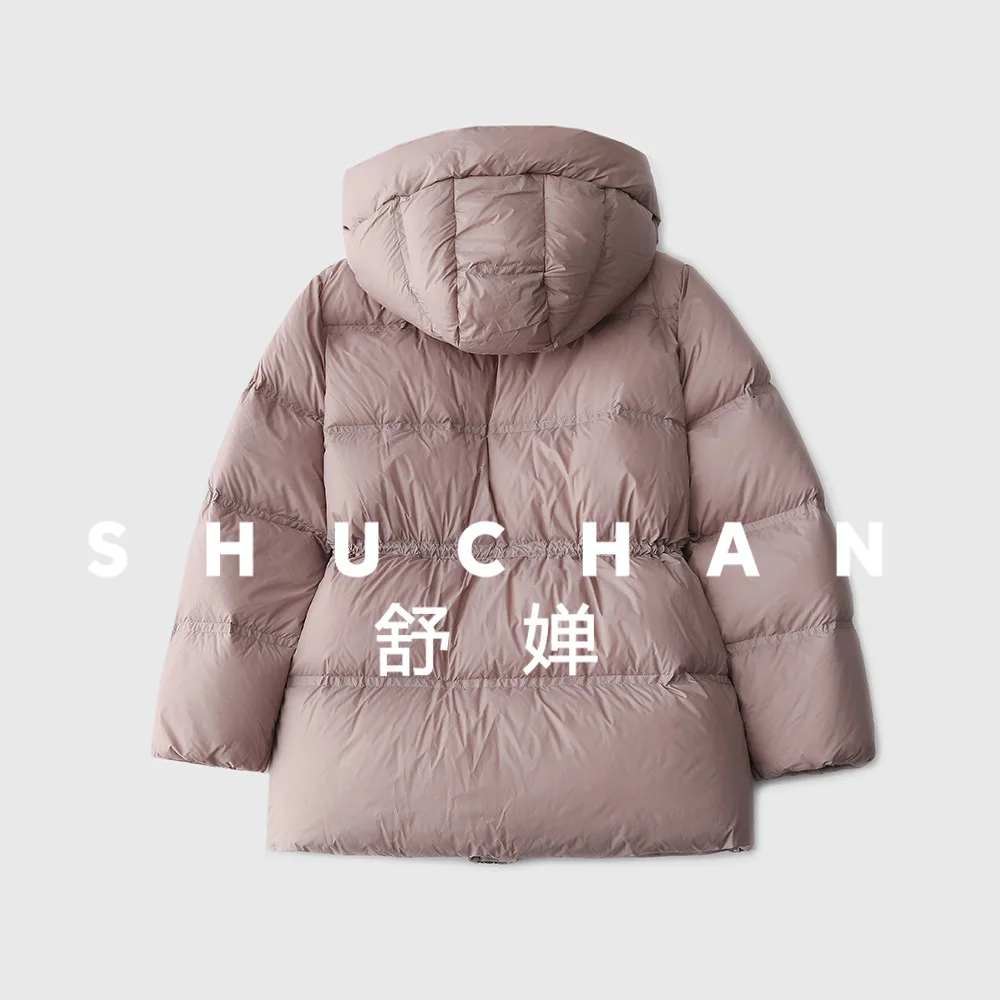 90 بطة بيضاء أسفل، سترة سميكة أسفل المرأة سترة منتفخة Camperas De Mujer Invierno 2025 معطف المرأة