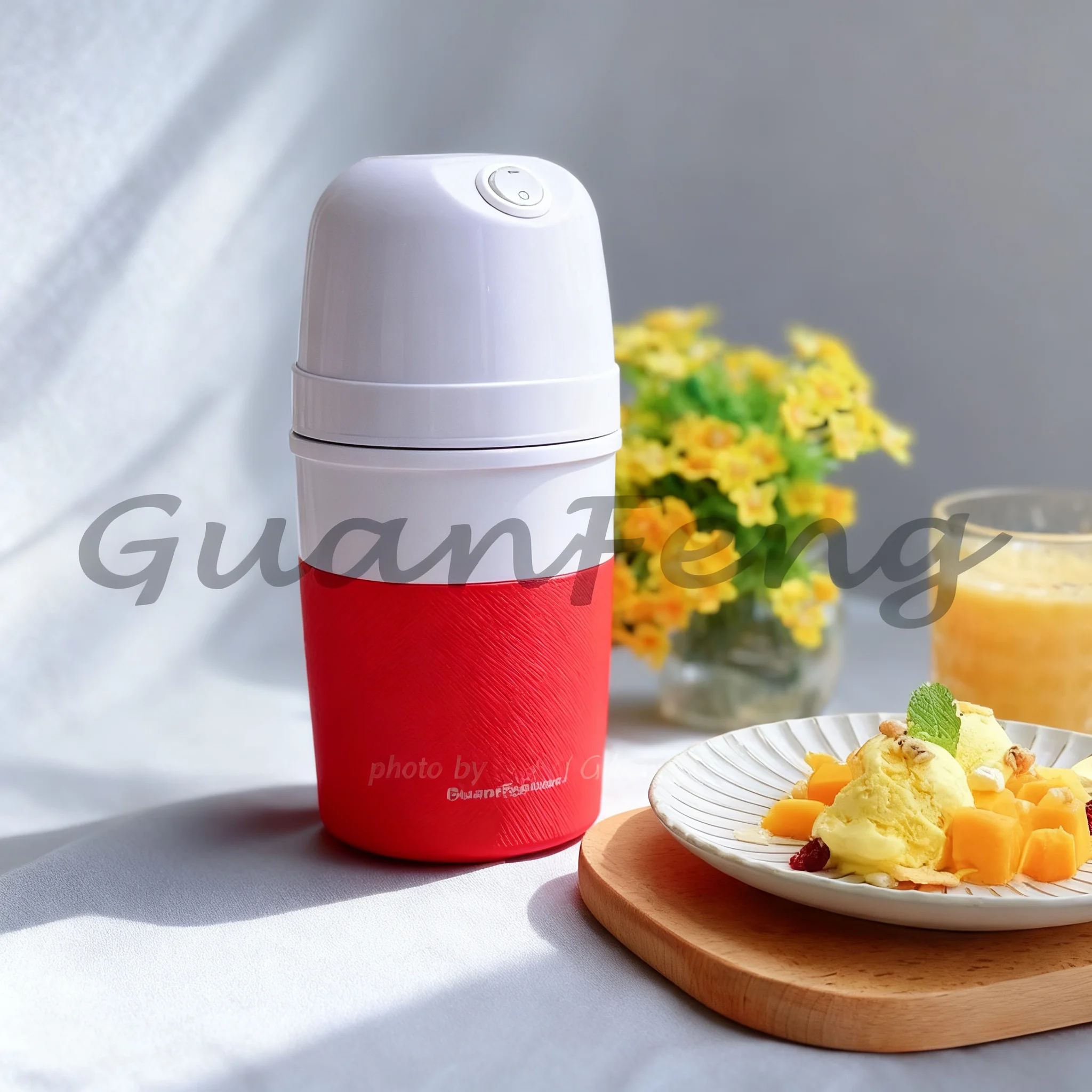 Sweet Cone Ice Cream Machine Small Fully Automatic, Homemade Soft Ice Cream Maker for Child-friendly Dessert Making