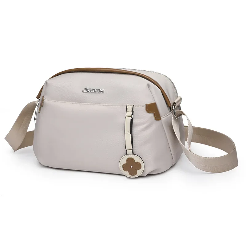 Bolso de hombro de tela Oxford de nailon para mujer, bandolera informal de gran capacidad, bolso cuadrado pequeño y ligero