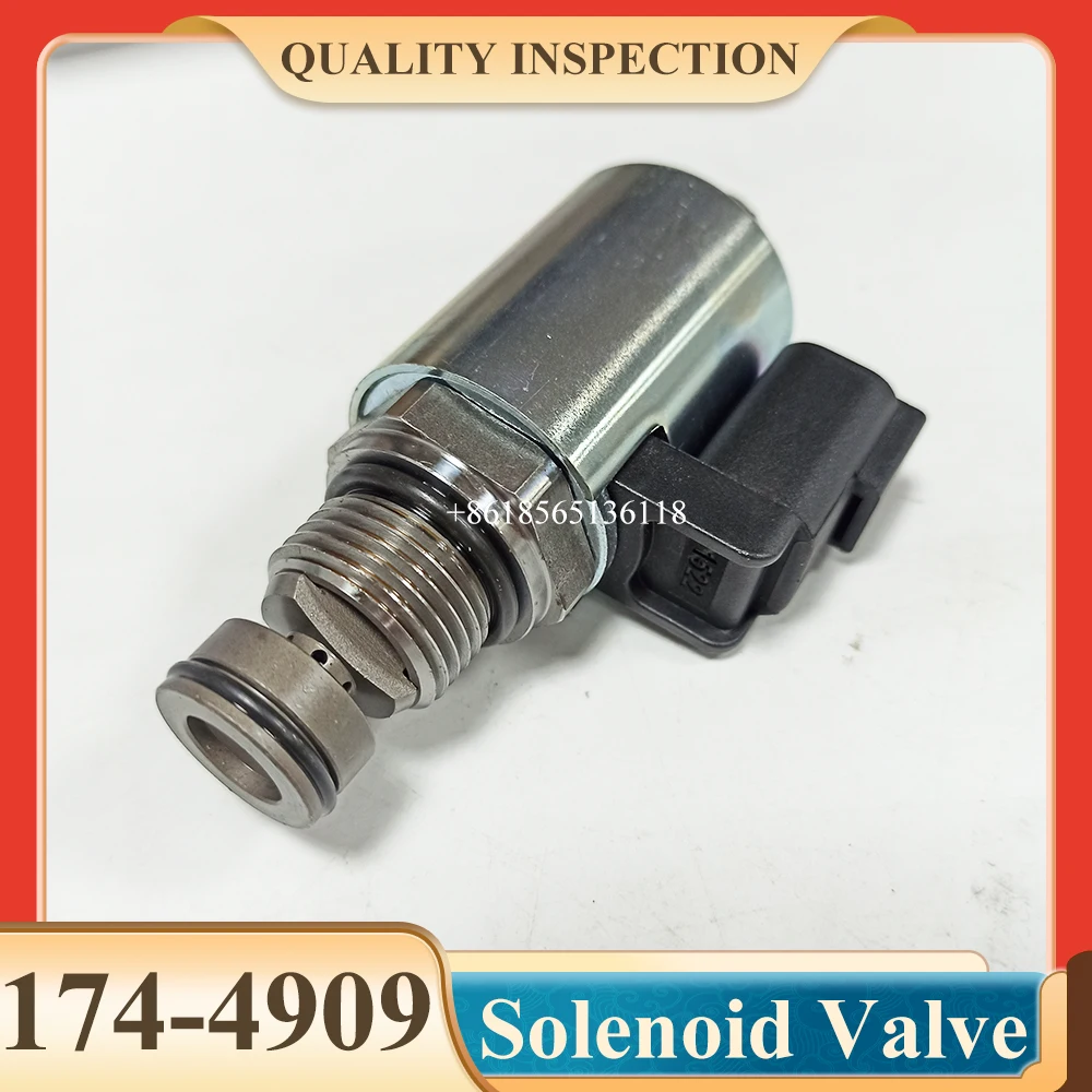 1744909 Solenoid Valve 174-4909 For D7E D7E LGP D7R D7R II D6T LGPPAT D6T XL D7E D7E LGP D7R D7R LGPPAT D6T XL D6T LGP D6T New