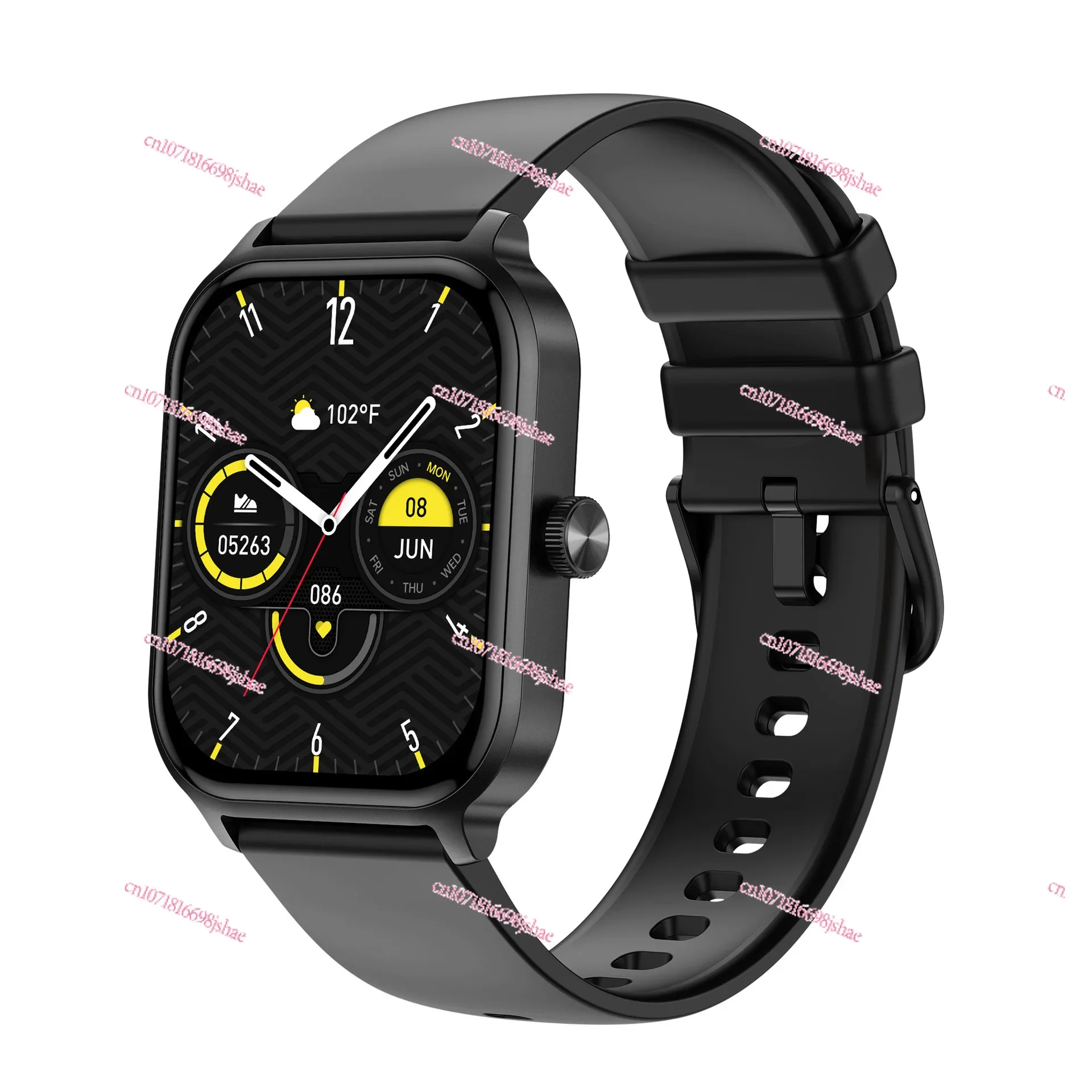 New P85 Smart Bracelet Multiple Health Monitoring Bluetooth Call Push Notification Photo Weather Language Assistant Countries